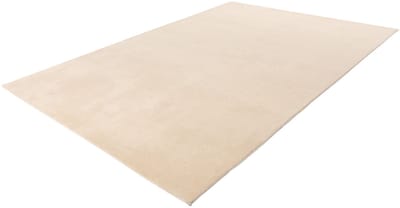 Lalee Vloerkleed - Tapijt - Effen - Beige - Zacht en Comfortabel - Antislip Onderzijde - Wasmachinebestendig