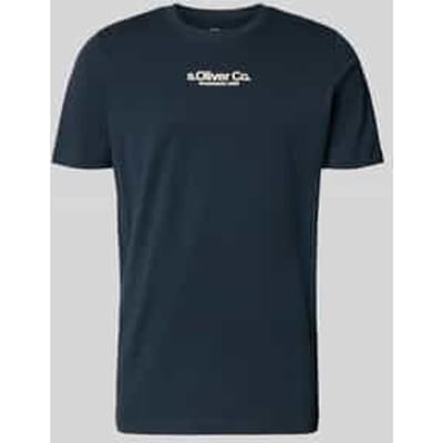 regular fit T-shirt van puur katoen