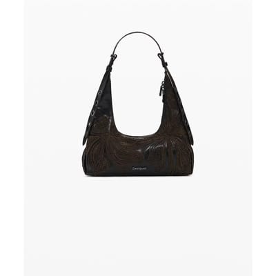 Desigual schoudertas Mistral Busan Shoulder Bag Brown donkerbruin