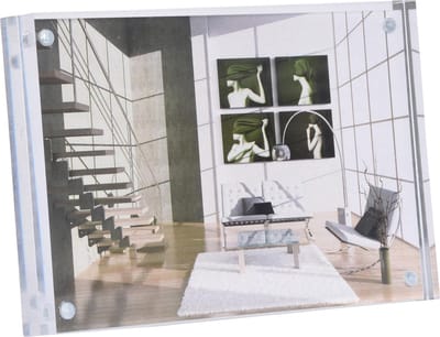 Fotolijst - Henzo - Clear Style - Fotomaat 10x15 cm - Transparant