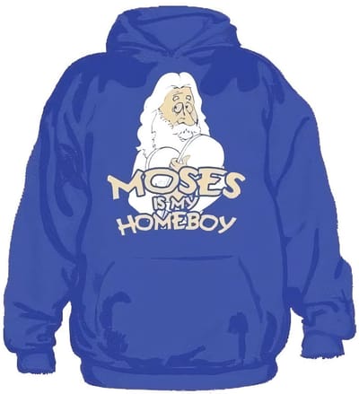 Hybris Moses Is My Homeboy-hoodie SH-3-10913-Poly