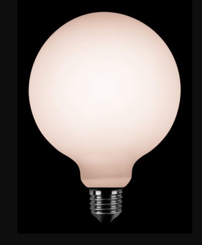 ETH Led Globe 95mm E27 7w 2200k 3 stappen dimbaar mat opaal