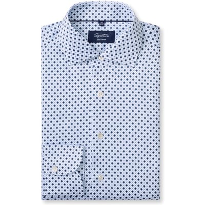 OLYMP Signature Overhemd, Tailored Fit, Signature Kent, Bleu