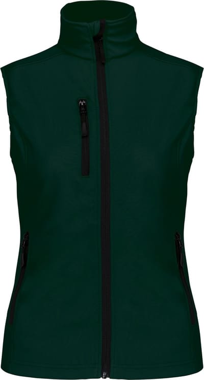 Kariban Dames softshell bodywarmer K404 - Bottle Green - S