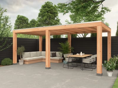 Douglas overkapping, 600 x 300, Westwood Modern Plus