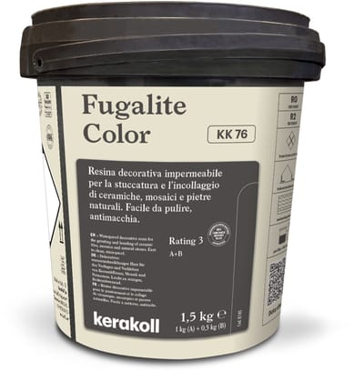 Kerakoll Fugalite Epoxy Voegmiddel KK76 - Kleur 76 Beige - 1,5 kg Voegmortel voor Tegels & Natuursteen - Verkrijgbaar in 50 Kleuren - Greenbuild rating 4