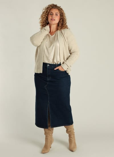 YEST CURVE Gabrielle Cover ups - Sand - maat 1(48)