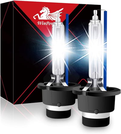 Xenon Lampen - Koplamp HID Set - Auto Verlichting - 35W Vermogen - 8000K Licht - Wit