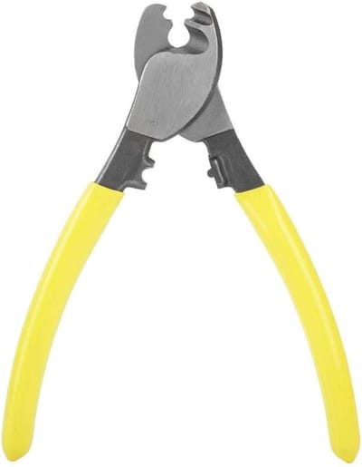 Draadkniptang - Kabelknipper Knijper - Kabels Doorsnijden - Scherpe Snijrand - 165 mm - Rood