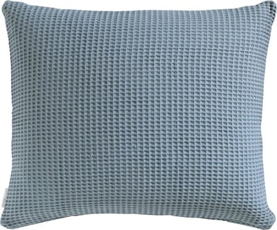 Heckettlane Kussensloop Wafel - Kussenhoes van 60x70 cm - 1 stuk - 100% Katoen - Blauw