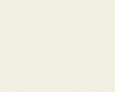 LINNENLOOK BEHANG | Textiel Structuur - wit licht grijs - A.S. Création My Home My Spa