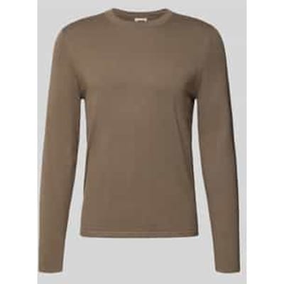 Gebreide pullover met ribboorden, model 'Irmino'
