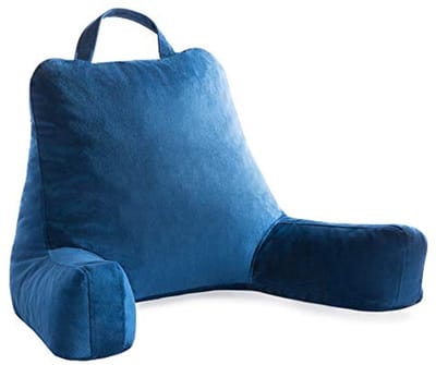 Leeskussen met gemalen traagschuim - ideaal voor lezen, TV-kijken en relaxen in bed