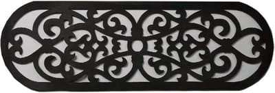 Set van 2, Antislip Traptreden voor Houten Treden - Robuuste Decoratieve Loper met Tractiecontrole - Rubberen Matten voor Buiten(74 * 23CM*2)