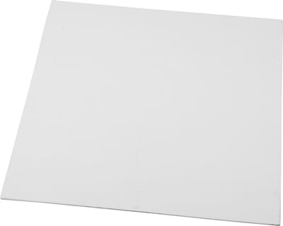 Canvas Paneel, afm 30x30 cm, dikte 3 mm, 280 gr, wit, 1 stuk