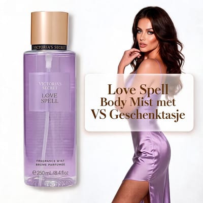 Victoria's Secret Love Spell Fragrance Body Mist 250 ml | Incl. VS Geschenktasje
