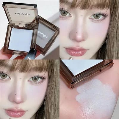 Palette de fards à joues crémeux monochromes Maquillage hydratant et imperméable Fard à joues Crème de boue Joues Pêche mate Rouge Contour Tint Cosmétiques gray