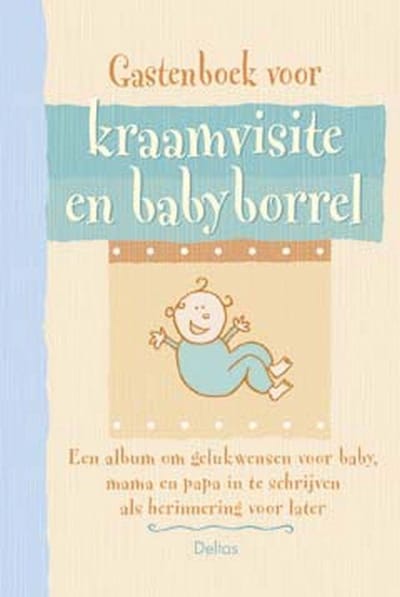 Gastenboek voor kraamvisite en babyborrel