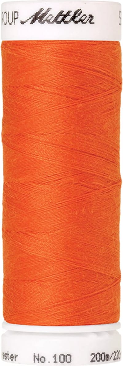 Amann Mettler Seralon Naaigaren – Tangerine (1335) – 200 m – No. 100 – 100% Polyester – Per Stuk