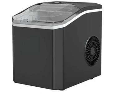 DIMICO - IJsblokjesmachine - IJblokjesmakers - IJsmachine Zwart – Automatische Ice Maker – 9 IJsblokjes in 6-8 Min Zelfreinigend
