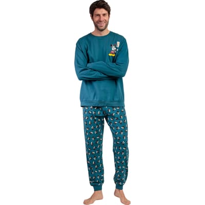 Setjes Admas Pyjama broek sweat Lost Mickey Disney
