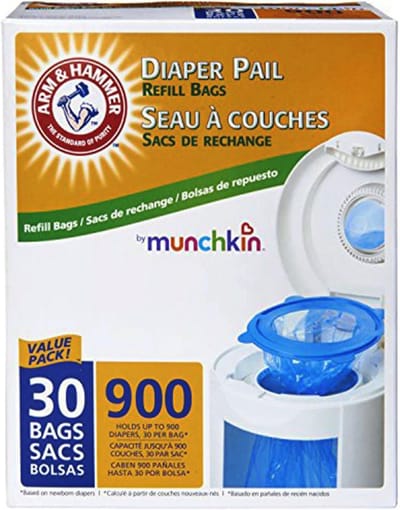 Luierzak Vullingen - 30 Stuks voor Munchkin Arm & Hammer Luieremmer