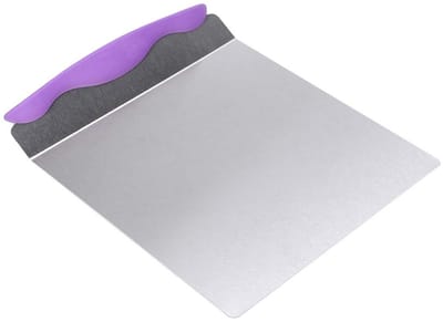Dailygoods- Cakelifter Ergonomisch - Caketransfer Tool - Roestvrij Stalen Bakplaat - Taart Server - Pizzaschep - Stevig en Comfortabel - Taartlift
