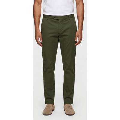 Brooks Brothers Chino Cotton Military Green Größe: W31 | Chinos Outlet | Herren | Grün