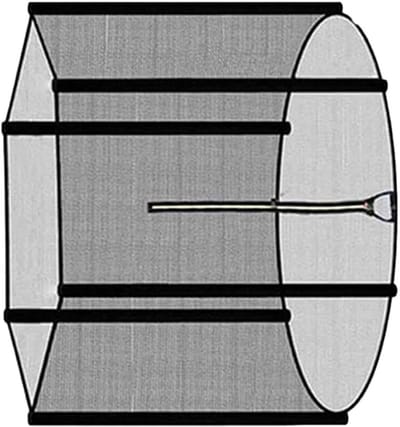 Trampoline Net - Veiligheidsnet Omheining - Buiten Spelen - UV-Werend Ademend - 10 voet - Zwart