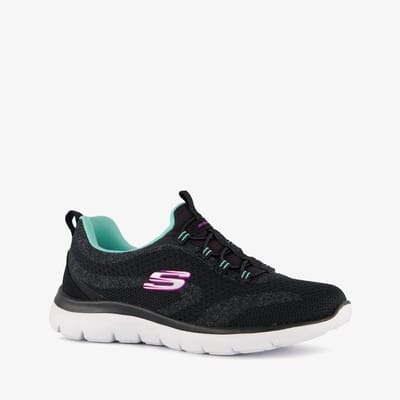 Skechers Summits New Nature dames sneakers - Zwart - Extra comfort - Memory Foam