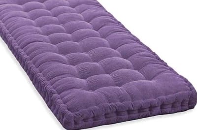 Bankkussen Dik - Zitkussen Tuinbank - Buiten Zitten - Zacht Katoen Fleece - 220x55x10cm - Verschillende Kleuren