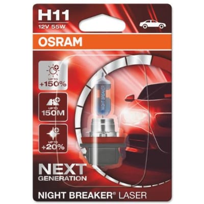 Lamp Halogeen OSRAM H11 Night Breaker Laser 12V, 55W