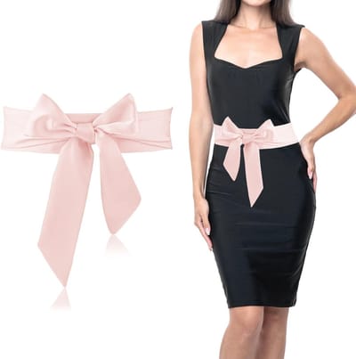 Elegante Satijnen Tailleband voor Dames met Strik, Perfect voor Bruidsmeisjes en Bruiloften, Mode Accessoire voor Feestelijke Gelegenheden