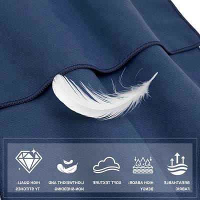 Kleine Microfiber Handdoeken - Lichtgewicht, Absorberend en Sneldrogend voor Sport, Yoga en Reizen