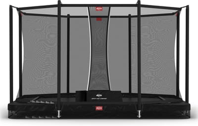 BERG Ultim Favorit InGround 330 Black + Safety Net Comfort