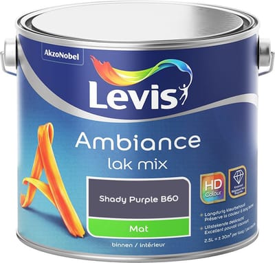 Levis - Ambiance Lak Mat Mix - Shady Purple B60 - Mengverf - 2,5 L
