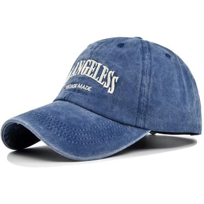 Retro Gewassen Katoen Baseballpet Mannen Vrouwen Letter Borduurwerk Hip Hop Hoed Unisex Verstelbaar Outdoor Snapback Sport Zonneklep Petten Adjustable