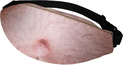 Grappige Heuptas voor Mannen en Vrouwen, Verstelbare Heuptas met Rits voor Sport, Wandelen en Fietsen, Perfect als Cadeau