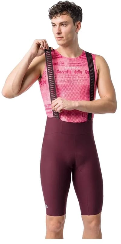 Castelli #giro Trofeo 2 Fietsbroek Roze S Man