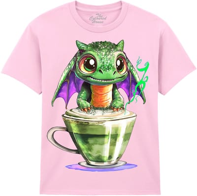 KIDS Draak Matcha Latte Dragon The Coloured House KIDS T-shirt L
