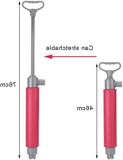 Kajak Waterpomp - Handpomp Drijvend - Water Verwijderen Kajak - Dubbele Waterafvoer - 46-76 cm - Niet gespecificeerd