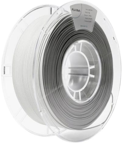 Maertz PMMA-1012-002 PMMA-1012-002 Filament PLA mat Mat 1.75 mm 1000 g Lichtgrijs 1 stuk(s)
