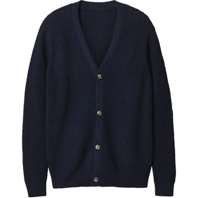 esmara Men Gebreid heren vest (Blauw, M)