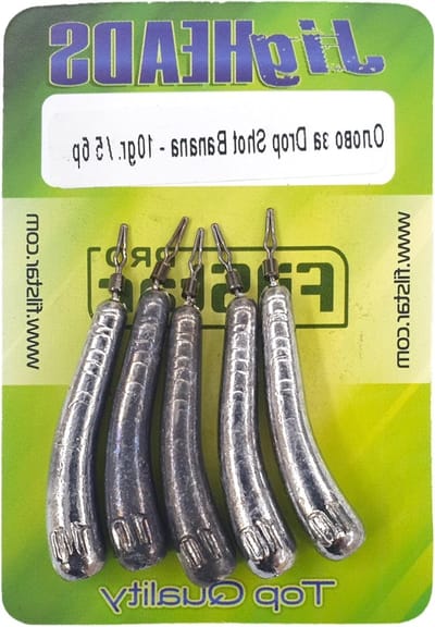 Drop Shot Lood Set - Visserij Gewichten - Vissen Met Lood - Draaiende Ring - 5 x 10g - Zilver