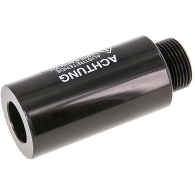 G3/4'' Aluminium Free-Flow Geluidsdemper Pneumatiek