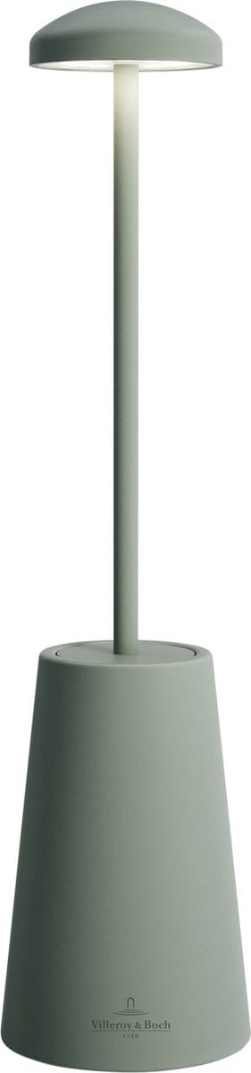 Villeroy & Boch tafellamp Siena | Olijf groen | Oplaadbaar | Spatwaterdicht