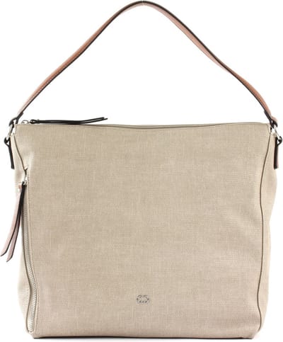 GERRY WEBER schoudertas Background Hobo LHZ Taupe beige bruine