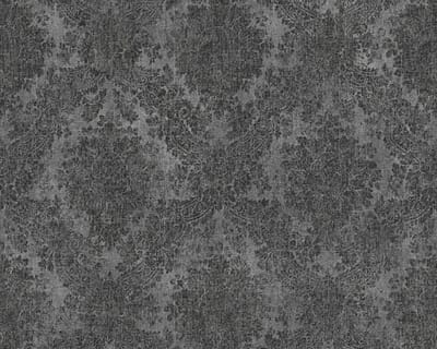 BAROK BEHANG | Klassiek - grijs metallic zwart - A.S. Création Secret Garden