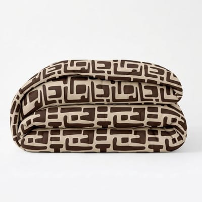 Dekbed-Discounter - EazySleep Dekbed Zonder Overtrek 200 x 200 cm - Inclusief 2 kussenslopen - Wasbaar op 40 graden - Verkoelend dekbed - Bruin