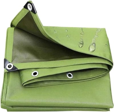 Multifunctioneel Zeildoek - Heavy Duty Tarp - Buiten Beschermen - Waterdicht & Weerbestendig - 1.5x2 Meter - Groen